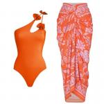 Colorful Summer Padded Swimsuit Set Three Swimwear for Beach and Pool for sale