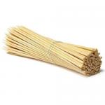 30cm Disposable BBQ Bamboo Barbecue Sticks Skewer For Camping for sale
