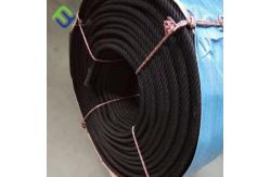 China Playground 16mm Polyester Combination Rope UV Resistant With Steel Core supplier