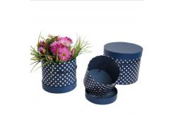 China Flower Recyclable Paper Cylinder Gift Boxes Packaging 1.0 - 3.0mm Paper Thickness supplier
