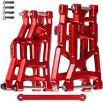Red Rear Suspension Control Arms  Ordinary Anodized 10um CNC Aluminum Parts