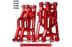 China Red Rear Suspension Control Arms  Ordinary Anodized 10um CNC Aluminum Parts supplier