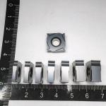 XSEQ1202 CNC Tungsten Carbide Milling Inserts For Lathe Milling Cutter