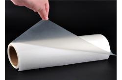 China Translucent White Hot Melt Adhesive Sheets 100 Yards / Roll For Fabric Bonding supplier