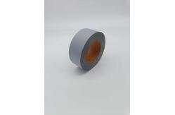 China High Viz Silver Reflective Fabric Tape For Garments supplier
