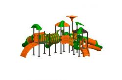 China OEM Outdoor Playground Children Large Plastic Tube Water Slides supplier