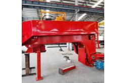 China CIMC 60-100 Tons Customized Wide Load Low Bed Semi-trailer supplier