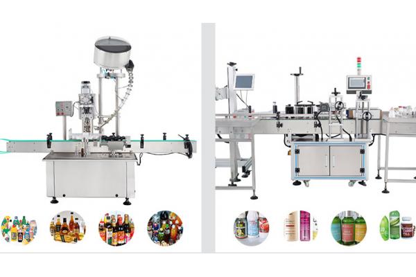 0.1KW Shampoo Capping Line Automatic Weighing Filling Machine