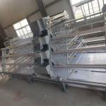 Hot Galvanized A Type Broiler Baby Chick Cage  For Automatic Rearing for sale