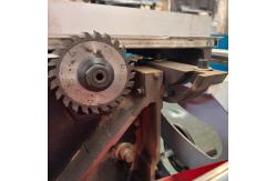 China 45 Degree Cutting Wood Sliding Table Saw For Carpentry Wood supplier