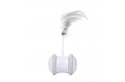 China Electronic Intelligent Cat Tumbler Toy With Feather supplier