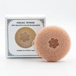 Activated Natural Face Cleansing Sponge Private Label Organic Konjac Fiber Sponge for sale