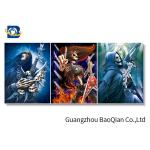 Amazing Skull 3d Picture With Black Frame , Depth 3d Stereograph Printing for sale