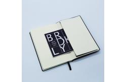 China Popular Dark Blue Soft Cover Notebook , Daily Journal Notebook For Students supplier