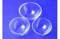 China High Temperature Resistance Glassware Dimensional Stable Fused Silica Quartz Urn supplier