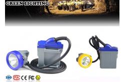 China 10000Lux IP68 Anti-Explosion Rechargeable LED Headlamp With 6.6Ah Battery supplier