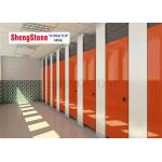 Airport Phenolic Toilet Partitions , Easy Clean Compact Laminate Toilet Partitions for sale