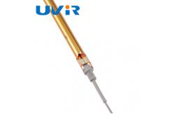 China Gold-coating Helen lamp Quartz tube infrared emitters sauna heating with RS base supplier
