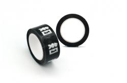 China Stretchable Single Sided black Adhesive PET Film Tape supplier