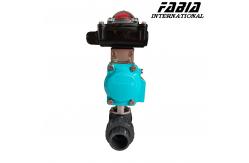 China DN10-200 PVC  Ball Valve Perfect For Industrial Applications supplier