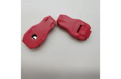China Red Banana Needle To Tab EKG Adapter For Adult / Pediatric Multifunction Conversion supplier