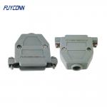 180 Degree Straight Plastic Backshell 25 Pin D SUB Cover