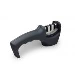 Black Color Kitchen Knife Sharpener With Rubber Painting For Ceramic Knife for sale