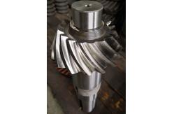 China Precision Spiral Bevel Gear Power Skiving Helix Angle 35° supplier