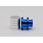 Shiny Blue Aluminum Perfume Cap FEA15mm Thread Shape