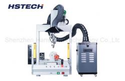 China Automatic Desktop Soldering Robot With Smog Cleaner For Air Purification supplier
