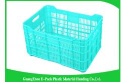 China Economic Stackable Storage Containers , Household  Plastic Stacking Crates Poultry Transport supplier