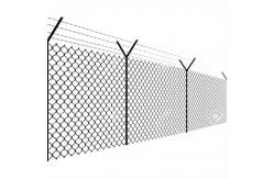 China Chain Link Fence Panels With Easy Installation And Galvanized Coating supplier