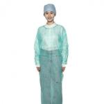 Against Viruses Aami Level 3 Isolation Gowns Disposable Cpe Gown for sale