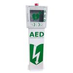 Outdoor Heated AED Defibrillator Cabinets , Free Standing Defibrillator Storage Cabinets for sale