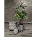 Customizable Fiber Clay Planter for Indoor and Outdoor Plants
