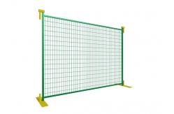 China Canada Portable Event Temporary Fence Powder Coated Removal Mobile supplier