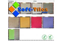 China Multi Colour Short Hair 12X12 1cm Eva Polyester Area Rugs supplier
