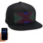Editing Bluetooth LED Hat With Programmable Mobile App Control for sale