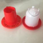 4kg Poultry Chicken Feed Bucket With Hanging Manual Feeder Drinkers for sale