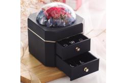 China OEM Recycled 0.406kg Jewelry Gift Box Plastic 115×115×110mm supplier