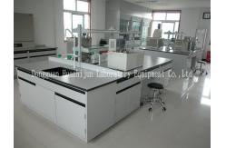 China Solid Countertops Lab Tables And Furnitures Steel Structure For Science Experiments supplier
