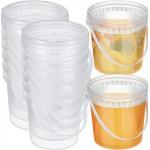 Thermal Transfer Plastic Food Container with Customizable Logo for sale