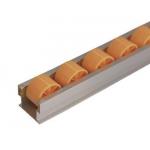 Industrial Roller Track Flow Rail ABS Plastic WheelsFor Warehouse Shelf Rack System for sale