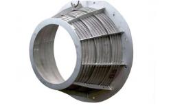 China Vertical And Horizontal Centrifuge Screen Baskets In Stainless Steel For Separation supplier
