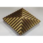 Customized Brass Decorative Craft Recessed Fittings With Honeycomb Pattern for sale
