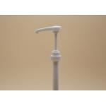 28/400 Syrup Dispenser Pump 8cc Dosage Ribbed Closure Anti Spilling for sale