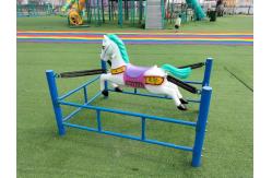 China Fiberglass Spring Rocking Horse for Indoor Outdoor Playgrounds supplier