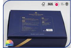 China Customized CMYK Hot Stamping Paper Gift Box Matt Lamination For Towel Clothing supplier