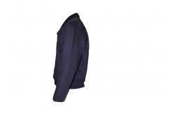 China Flame Retardant Twill 3/1 Lapels Front Chest Navy Work Uniform supplier