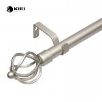 Extendable Iron Pipe Curtain Rods With 28/25MM Diameter Home Decoration for sale